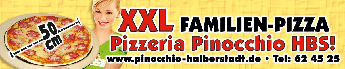 Unsere 50 cm XXL-Familienpizza